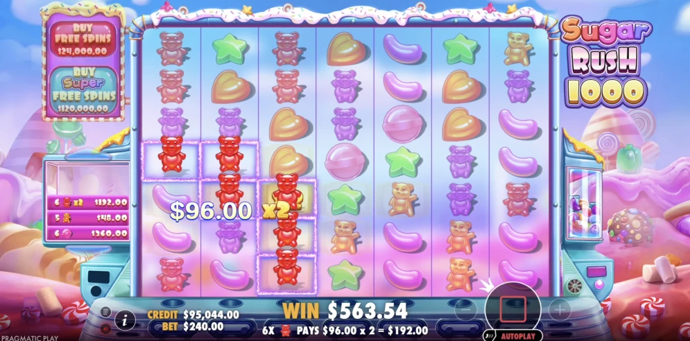 Sugar Rush 1000 Slot
