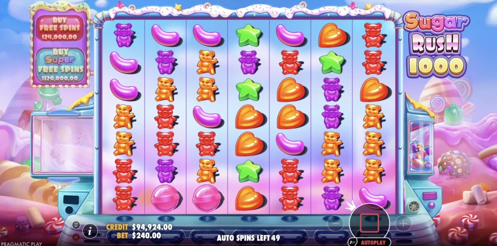 Sugar Rush 1000 Slot